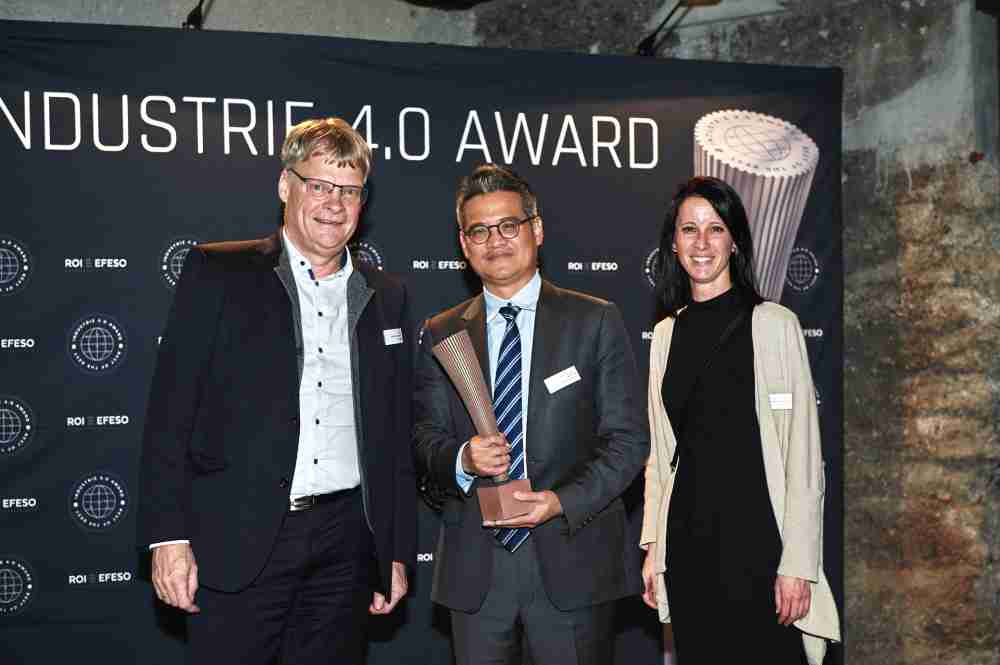 william威廉中文官网光电数位转型成效亮眼，，获德国ROI-EFESO工业4.0大奖肯定