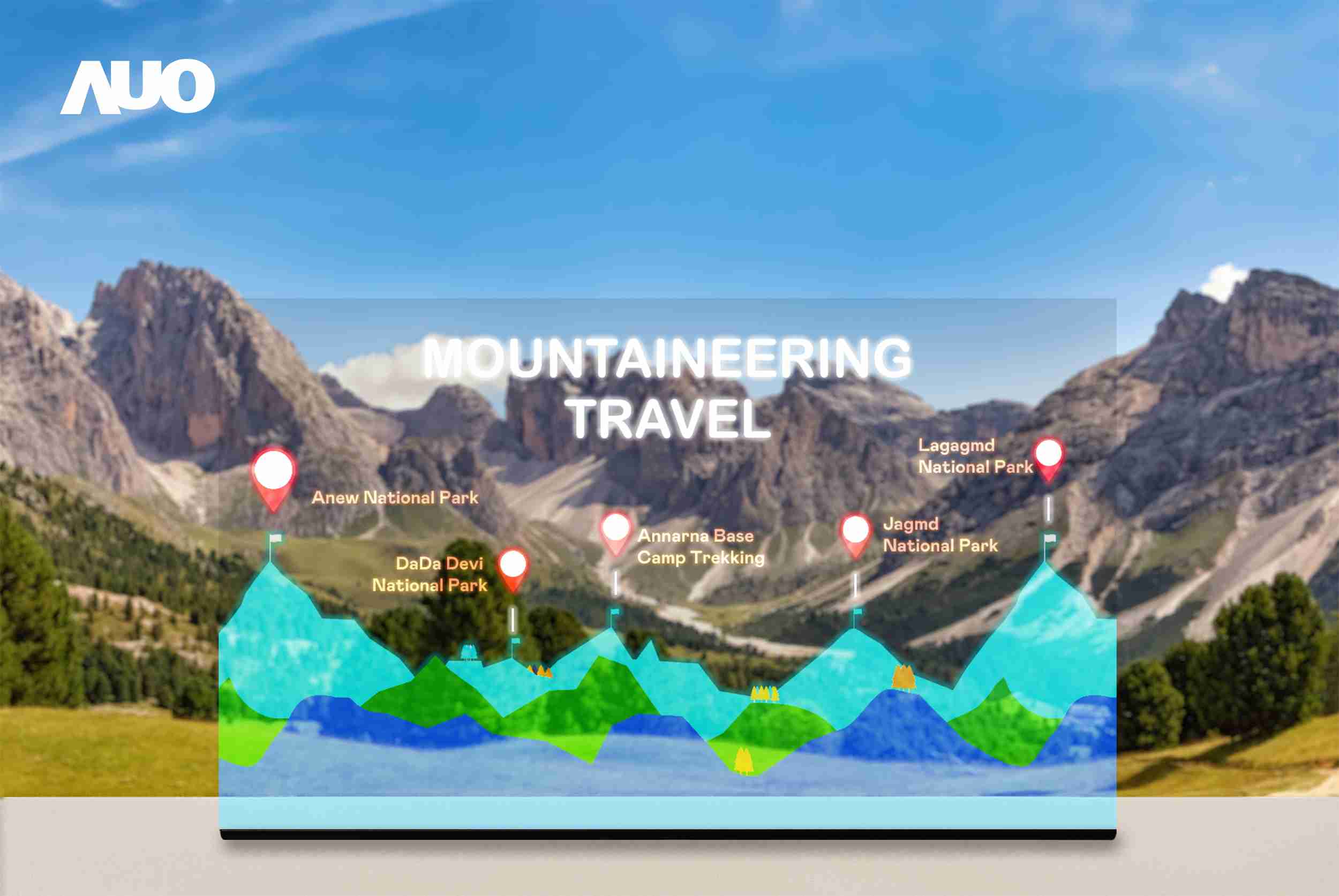 william威廉中文官网展示全球单片尺寸最大(*)42吋透明Micro LED显示器拼接而成的〝64吋透明Micro LED显示器〞，，，具备高透明度、、1,000 nits高亮度、、、广色域、、、采用三边无边框的无缝拼接等多重特色，，，呈现超高清、、、细腻画质而不遮挡后方视觉，，，满足层峰需求，，可广泛运用于零售、、、艺术展览或商业空间等场域